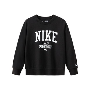 Nike 3brand儿童卫衣男童长袖女生中大童运动上衣休闲N32612102