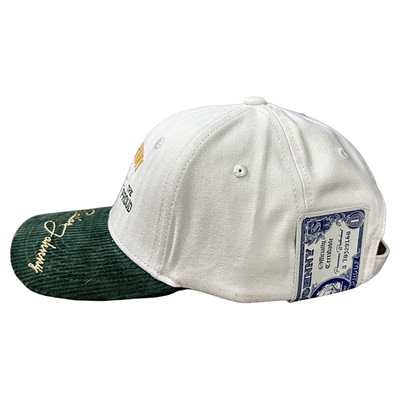 SAILOR JOHNNY 美式复古刺绣棒球帽人字纹纯棉人字纹男女可调节