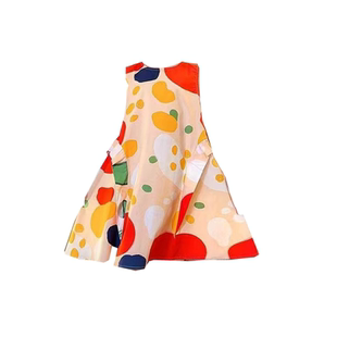 女童夏装连衣裙2026新款儿童夏季小女孩公主裙子纯棉夏天雪纺长裙