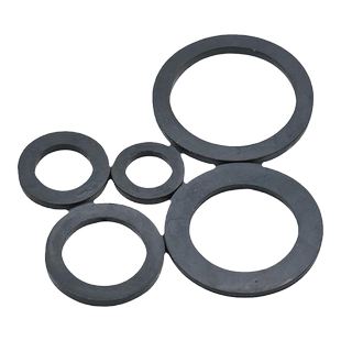 密封垫片硅胶橡胶4分6分1寸2过滤网无石棉垫圈波纹管接头丁腈四氟