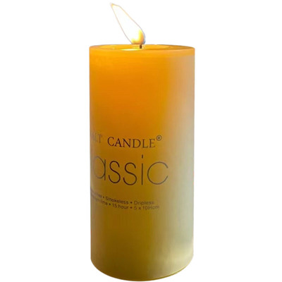 菓莜家居无烟香薰蜡烛大圆柱经典