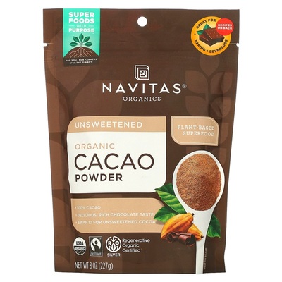 Navitas Organics纯有机可可粉细腻香醇烘焙烹饪浓郁营养