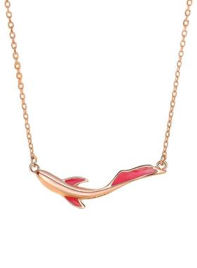 Name.s故宫好运锦鲤项链女款国风925银轻奢小众送女朋友生日礼物