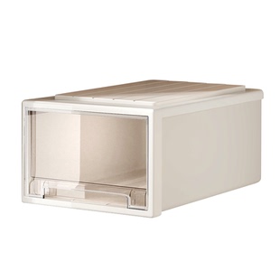 日本衣服收纳箱抽屉式透明收纳筐储物整理箱衣柜家用收纳盒大容量