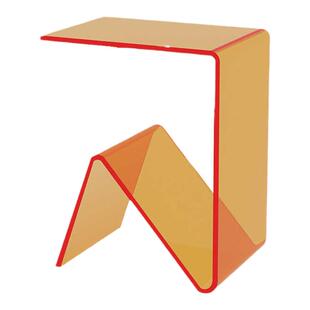 亚克力边几沙发小茶桌简约现代角几客厅家用透明创意床头柜置物架