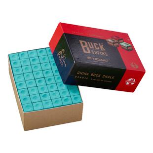 台球专用巧克粉枪粉台球杆枪头粉大盒油性粉巧粉台球用品配件雄鹿