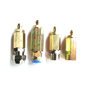 黄油嘴延长接头加油嘴快拧润滑油嘴套件铜管软管加油内牙快接黄油