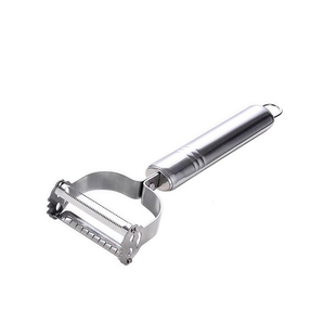 不锈钢削皮刀家用多功能刮皮刀水果蔬菜瓜刨土豆削皮器刨丝神器