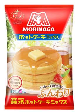 森永松饼粉华夫饼鸡蛋仔预拌粉铜锣烧烘焙原料早餐家用进口松饼粉