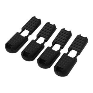 尼龙绳夹运动鞋鞋带扣松紧绳棉绳扣头辅料吊钟文件袋拉链绳尾夹子