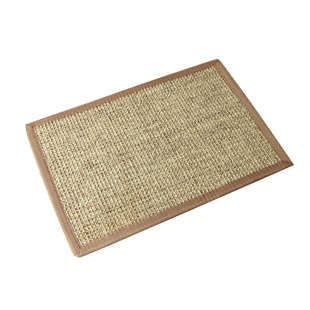 真剑麻黄麻地毯客厅卧室茶几草编亚麻编织欧美茶室猫抓地垫定制