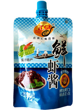 正点鲜虾酱可蘸酱腌菜炒菜蒸蛋