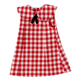 巴拉巴拉童装儿童连衣裙女童A字裙2025春秋新款宝宝裙子撞色甜美