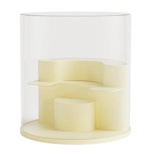 盲盒收纳展示架适合泡泡玛特星星人手办收纳盒透明亚克力萌粒柜