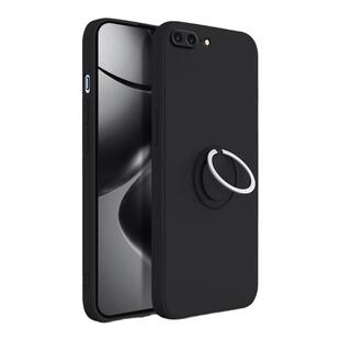 适用苹果7手机壳iPhone8/7Plus/8Plus新款液态硅胶保护套全包防摔i七ip八p男女puls带支架指环扣软外壳ipone