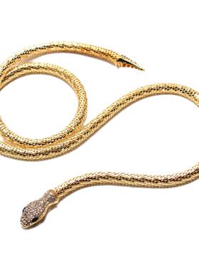 欧美夸张蛇形项链手镯摇滚风夜店