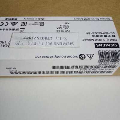 议价6ES7522-1BH10-0AA0 西门子全新DQ 16输出模块6ES75221BH100A