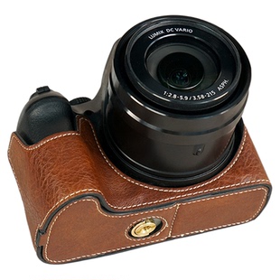 合适松下FZ80D相机包LX10硅胶套G100K保护套g100d底座g100收纳壳