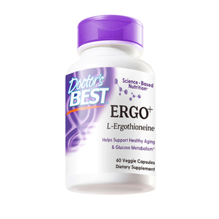 doctorsbest多特倍斯麦角硫因光紫瓶胶原蛋白肽口服胶囊女士营养