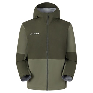 【门店爆款】MAMMUT猛犸象Linard Guide男士轻质防风防水硬壳夹克