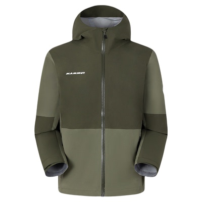 猛犸象防风防水连帽硬壳夹克