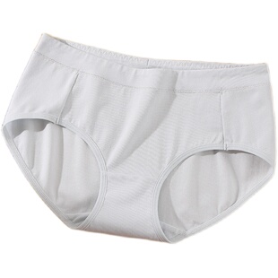 诺诺公主S1N 初中生中腰内裤棉透气吸湿抑菌抗菌三角内裤无痕女童