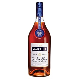【高地】马爹利蓝带1000ml法国干邑白兰地进口洋酒1L 两斤Martell