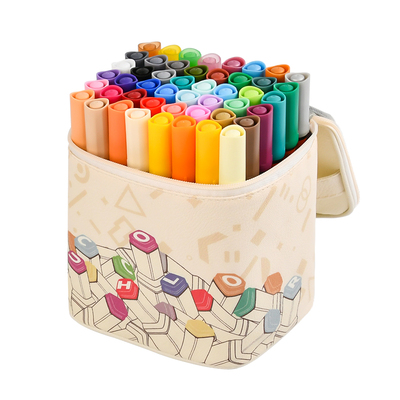 可按动丙烯马克笔儿童无毒水彩笔