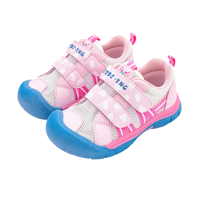 可迪星女宝宝运动鞋春季网面鞋子
