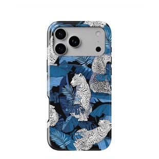 Acvoo热带豹欧美蓝色绿色iPhone17保护16适用于苹果15手机壳14防摔壳13不褪色12环保全包