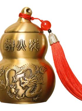 避火龙瓶厨房西北角化解黄铜摆件