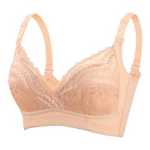 无钢圈内衣女文胸聚拢大胸显小调整型收副乳收拢提胸神器胸罩胸大