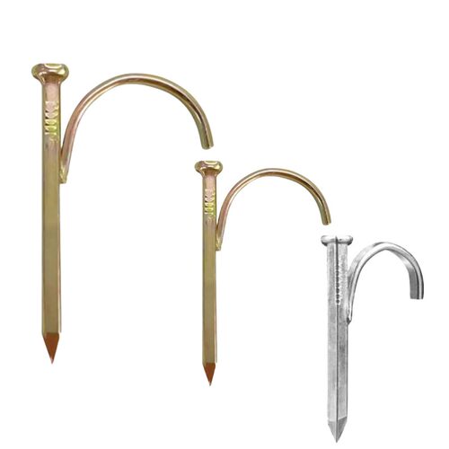 PPR水管钩钉勾钉PVC固定钉水泥钉钢钉卡钉电线管型钉管码20管卡钉