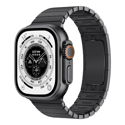 适用iwatch表带按键链式官方同款