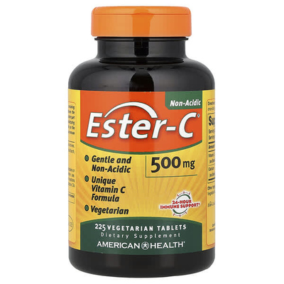 American Health安美氏Ester-C酯化维生素C片含钙配方