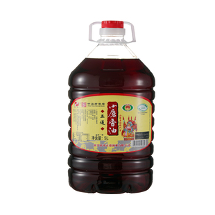 正道白芝麻小磨香油5000mlx1壶家用商用中华老字号纯正宗河南特产