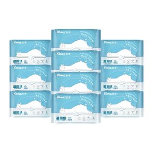 舒洁湿厕纸40p*10包清爽湿擦湿纸巾湿巾家庭装湿厕巾便携家用
