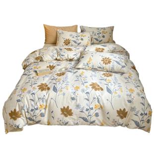 澳洲四件套Queen size被套床单床笠款double留学生高支高密60纯棉