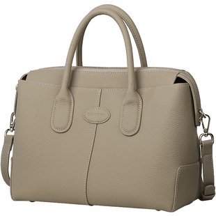 真皮手提包大容量女式2026新款女包高级单肩斜挎托特包通勤大包包