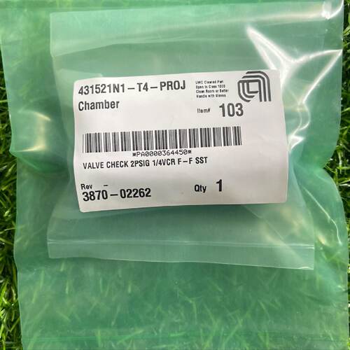 议价wagelok世伟洛克1/4高纯度单向阀6L-CW4FR4-P全新原装