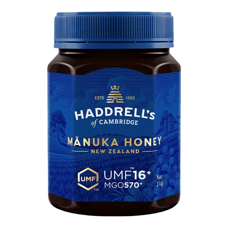 Haddrell's of CambridgeUMF16+麦芦卡蜂蜜1KG原装进口天然新西兰
