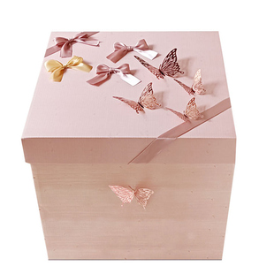 新款粉色超大号生日礼物盒空盒送女朋友大箱子特大礼品包装