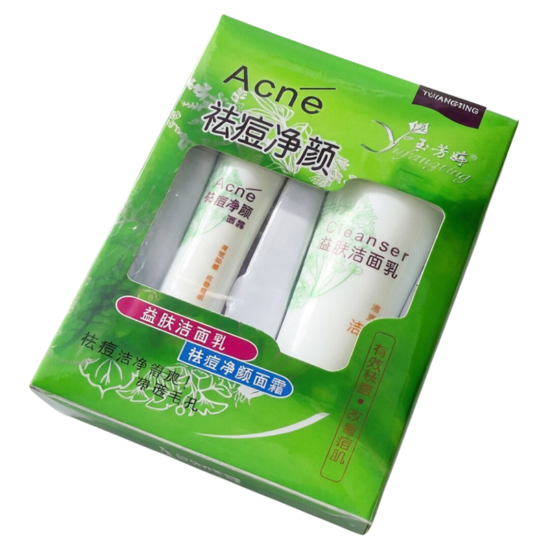 玉芳婷净颜祛痘面霜控油淡化痘印