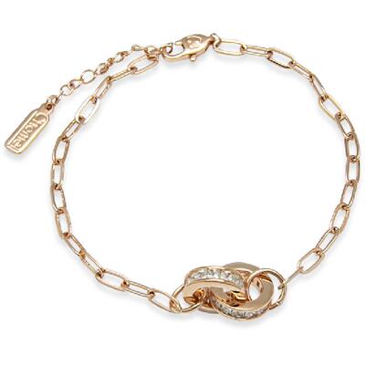 chomel互锁环手链女夏轻奢小众