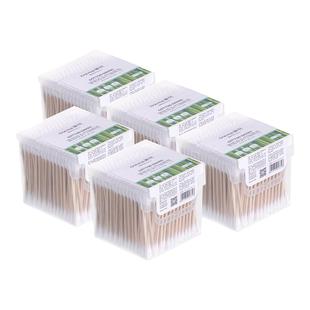 茶花棉签掏耳朵专用双头家用棉棒婴儿大人成人化妆卸妆棉花签清洁