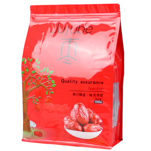 通用红枣包装袋1000g大枣自封袋陕西特产狗头枣哈密大红枣密封袋