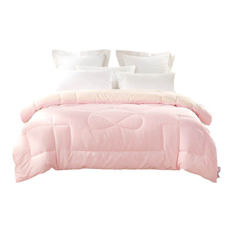 水星家纺保暖加厚冬季被芯抗菌二合一子母被四季被宿舍春秋被