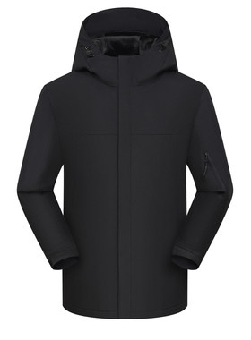 雅迪工作服冲锋衣定制印logo外套