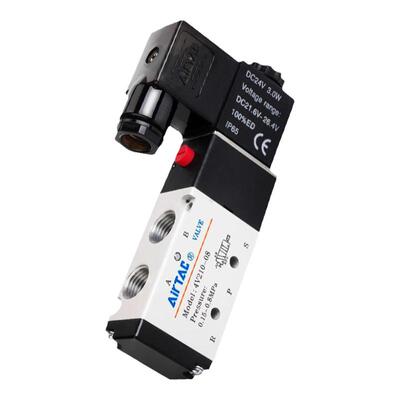 亚德客4V200系列24V气动电磁阀21008B气阀控制阀换向器220v子线圈