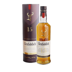 格兰菲迪15年单一麦芽苏格兰威士忌 Glenfiddich原装进口洋酒行货